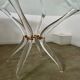 Venice model round dining table from Madelia by Paris Altuglas foot