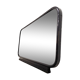 1920s Art Deco Black Mirror - Large Architectural Frame