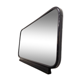 Miroir noir Art Déco des années 1920 - Grand cadre architectural