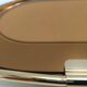 Oval 24k Gold Plated and Bronzed Pink Mirrored Tray by Umberto Mascagni