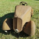 Old pedal car