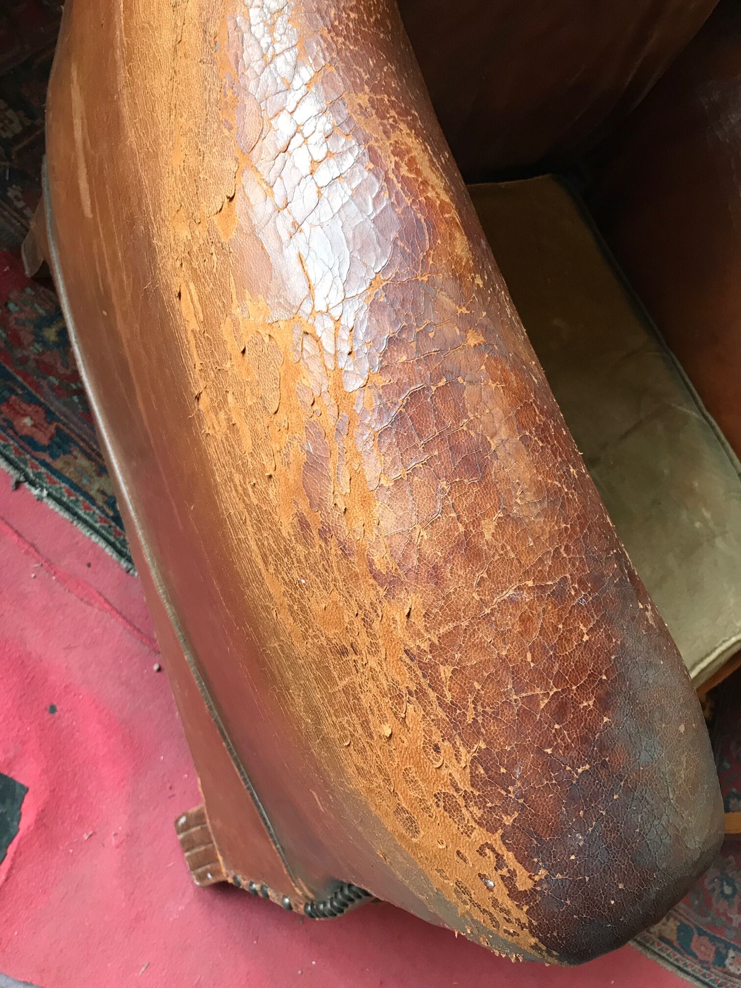 Paire de fauteuils Club à oreilles