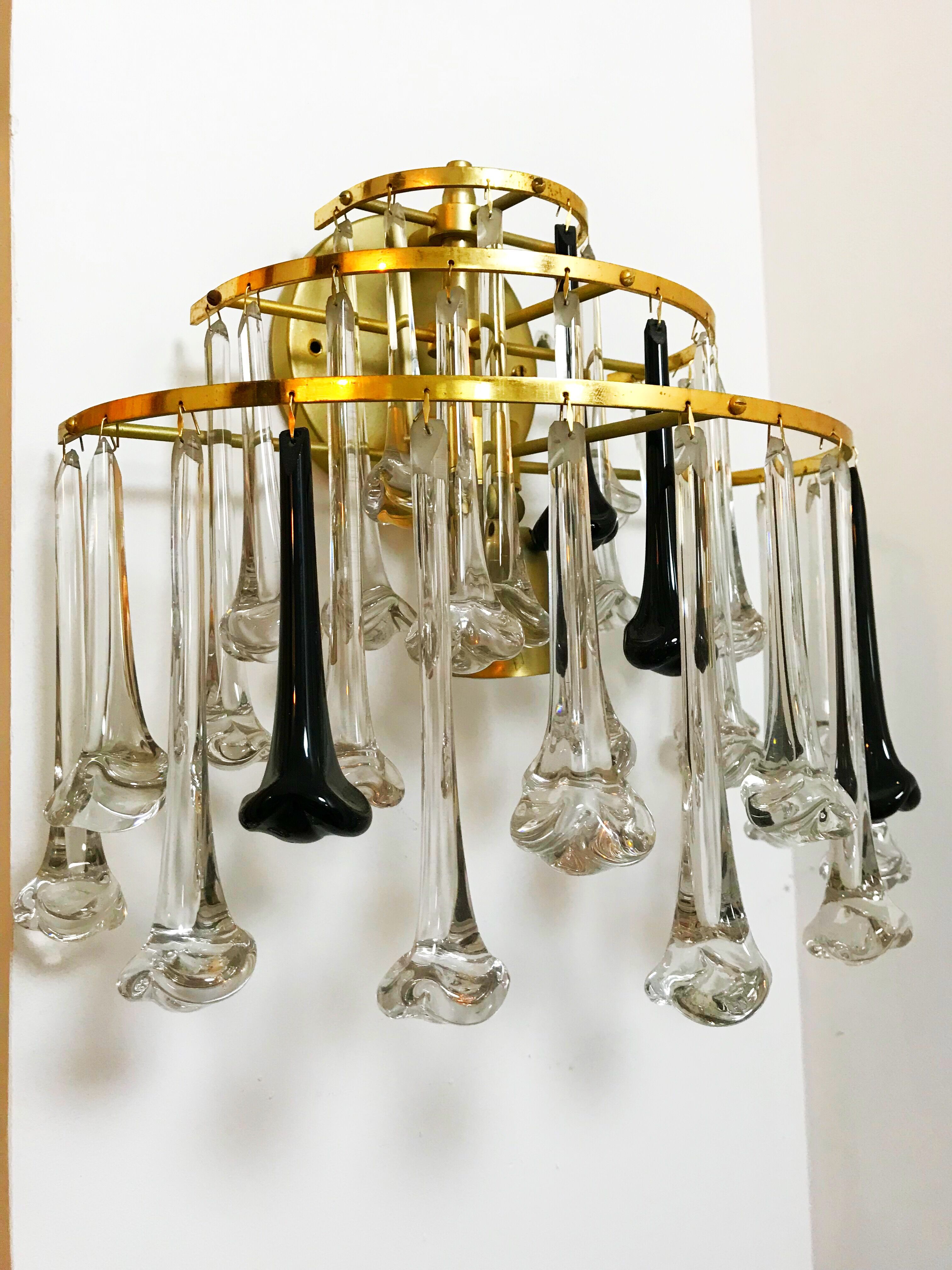 Pair of wall lamps 1960