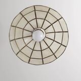 Vintage mother-of-pearl pendant light