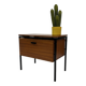 Meuble TV vintage petit format, placage teck, années 1960