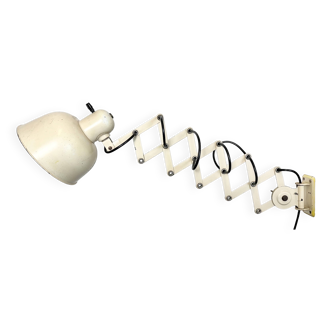 Applique Murale Industrielle Mid-Century Beige de Wila Leuchten, 1960s