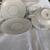 Large cups with saucers