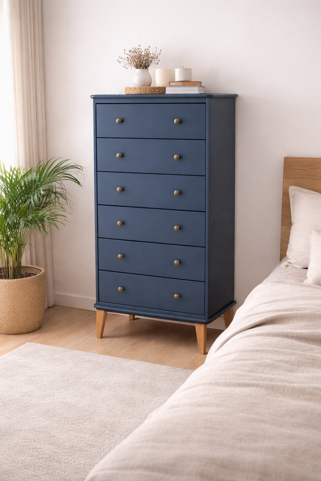 Commode bleu ganne
