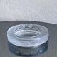 Vintage Bowl in Clear Glass, with Engraved Decorations