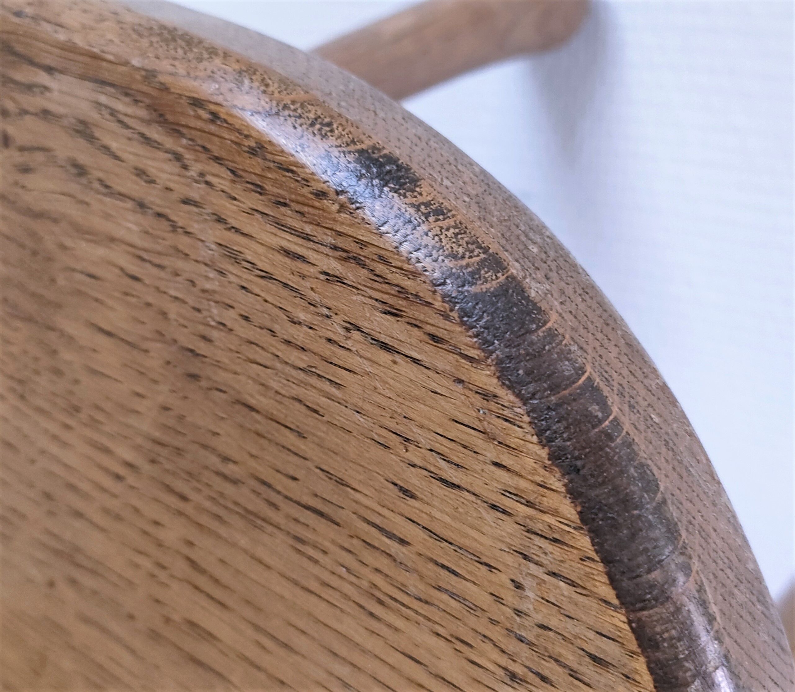 Pair of tripod stools feet solid wood solid wood vintage design