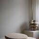 Mid-century Scandinavian Swedish, Ceiling light / Wall sconce in linen, 1950s