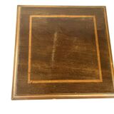 Large wooden pedestal table