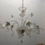 Venetian Murano Glass Chandelier 5 Lights