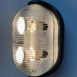 Wall Lamp Walnut Space Age Style Italian Modern Mid-Century by Achille Castiglioni for Flos, 1970s