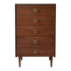 Vintage chest of drawers from the 1960s.