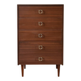 Vintage chest of drawers from the 1960s.