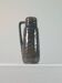Vintage grey and gold ceramic vase from the 1950s, studio, West Germany.