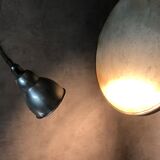Articulated chrome architect lamp