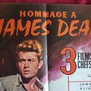Tribute to james dean veritable poster of cinema 60x80
