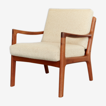 Mid-Century Senator Easy Chair by Ole Wanscher for France&Son