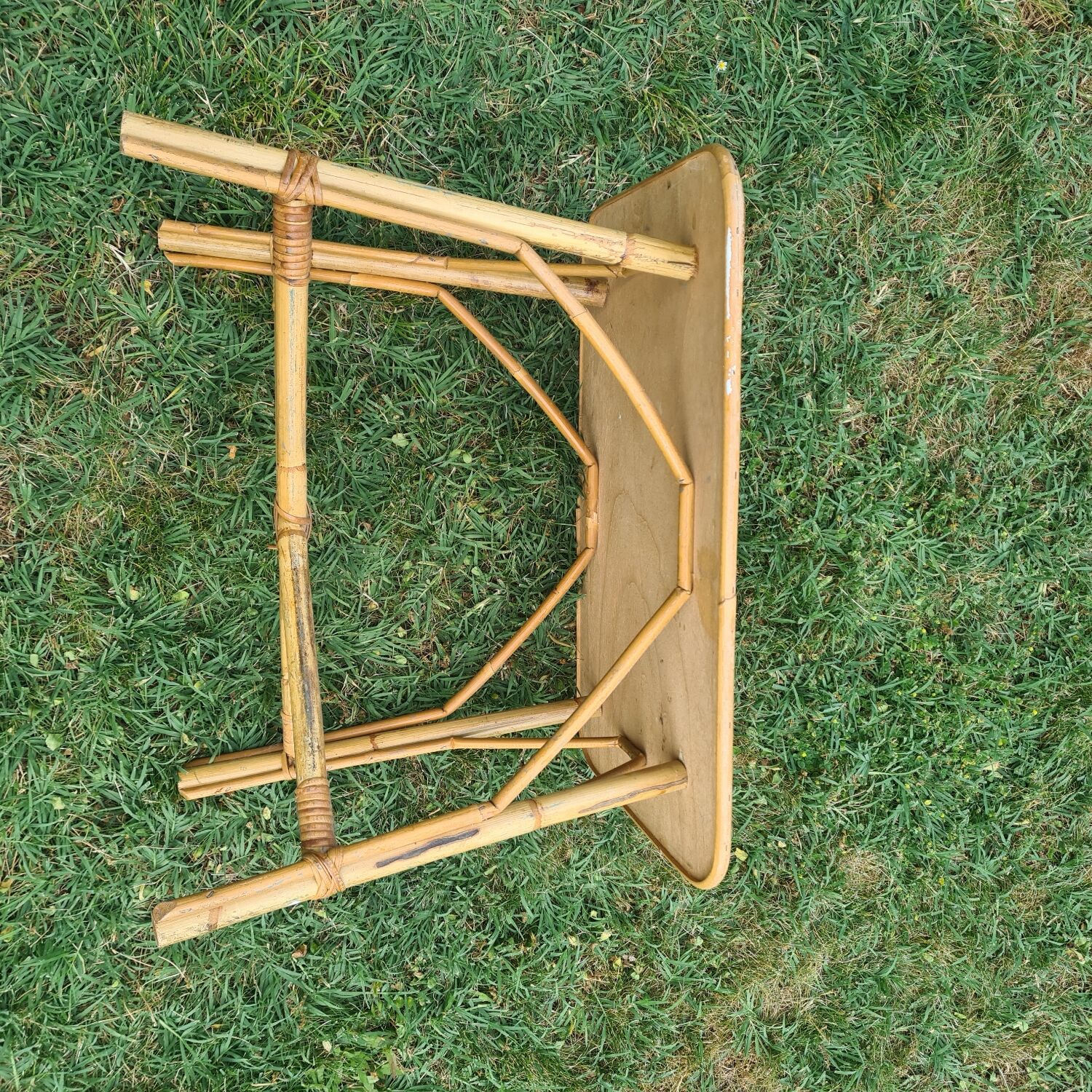 Rattan coffee table