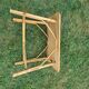 Rattan coffee table