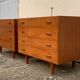 Pair of Scandinavian teak chests of drawers 1960