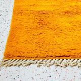 Handmade pure wool Beni Ouraine rug, size 250 x 250 cm