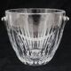 Baccarat Massena model, ice bucket, ice cubes, crystal, signed, excellent condition.