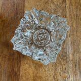 Crystal ashtray, empty pocket