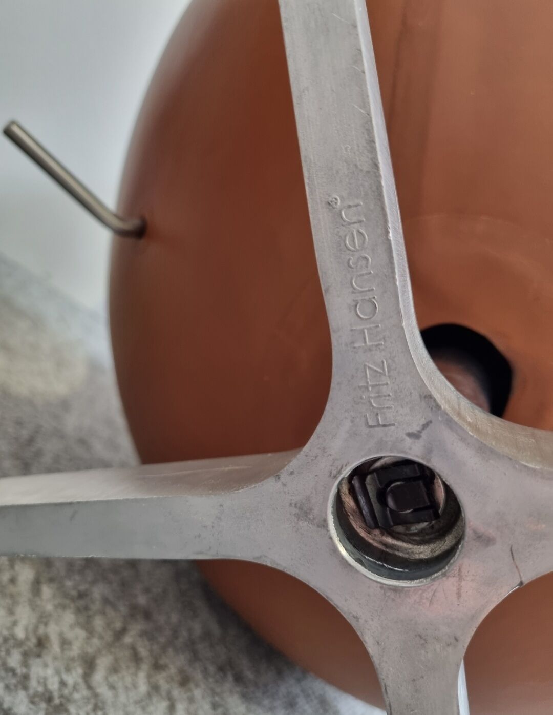 Pair of Arne Jacobsen Egg chairs by Fritz Hansen