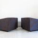 Vintage Geometric Armchairs By Zfm, Poland, 1970s, Set Of 2