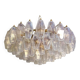Murano glass and opalino chandelier