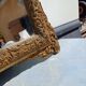 Miroir de Cheminée 19 éme en Bois et Stuk Doré