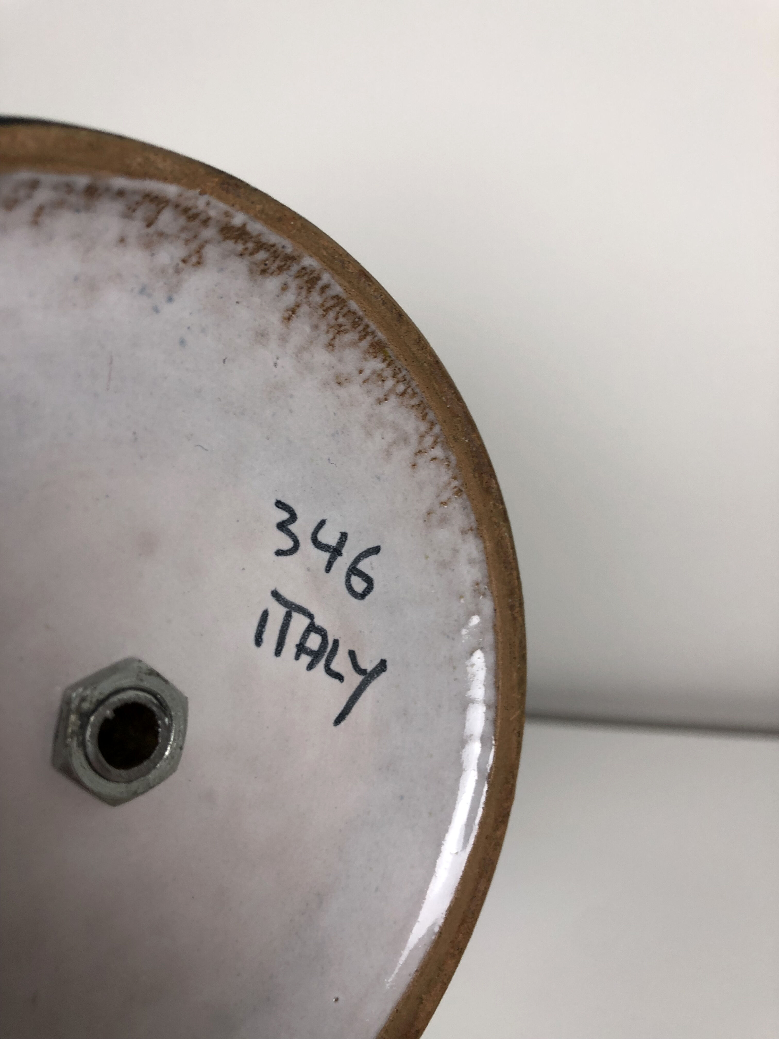 Vintage ceramic lamp Fratelli Fanciullacci 1960