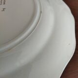 9 flat plates L'Amandinoise "Cafés Nico"