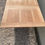 Extendable stripped farmhouse table 300 cm