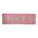 1970s Turkish Oushak Handmade Wool Cotton Pink Area Rug 84x304