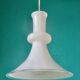 Opal glass pendant lamp by Mickael Bang for Holmegard. Denmark 1972