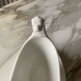 19th century lion's head sauce boat