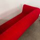 3-seater sofa Ligne Roset Ruché design Inga Sempé red alcantara