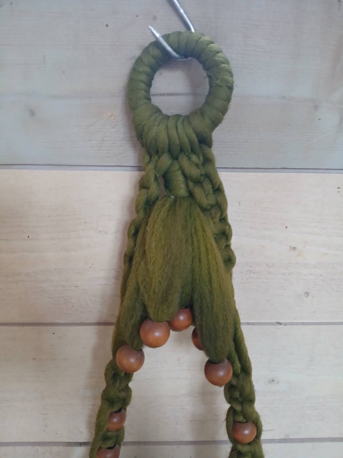 Vintage hanging plant holder