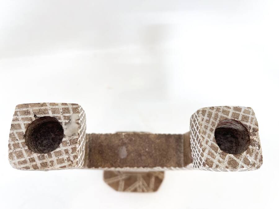 Bougeoir marocain pierre– artisanal, circa 1970