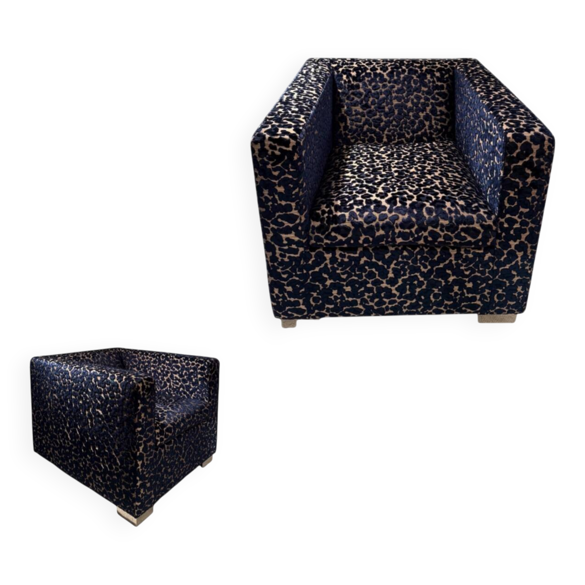 Paire de fauteuils Rodolfo Dordoni, ed. Minotti