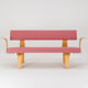 Very rare 1950s 2-seater sofa