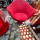 Lots of red LaCividina armchairs