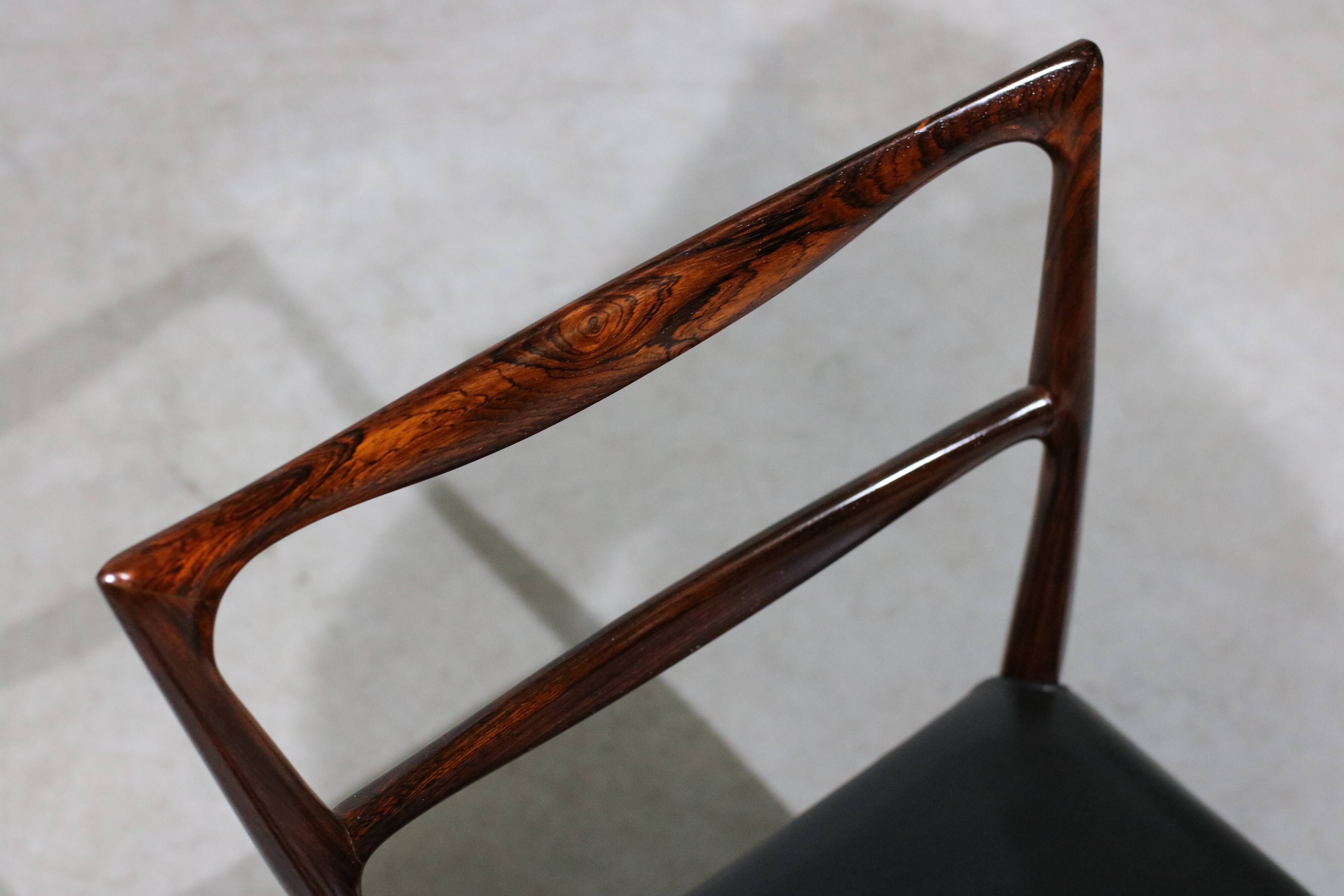 Rosewood Dining Chairs by H.W.Klein for Bramin, set of 6