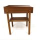Teak and oak bedside table, Sweden, 1960