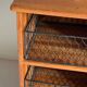 Wooden and metal drawer box from the 80s