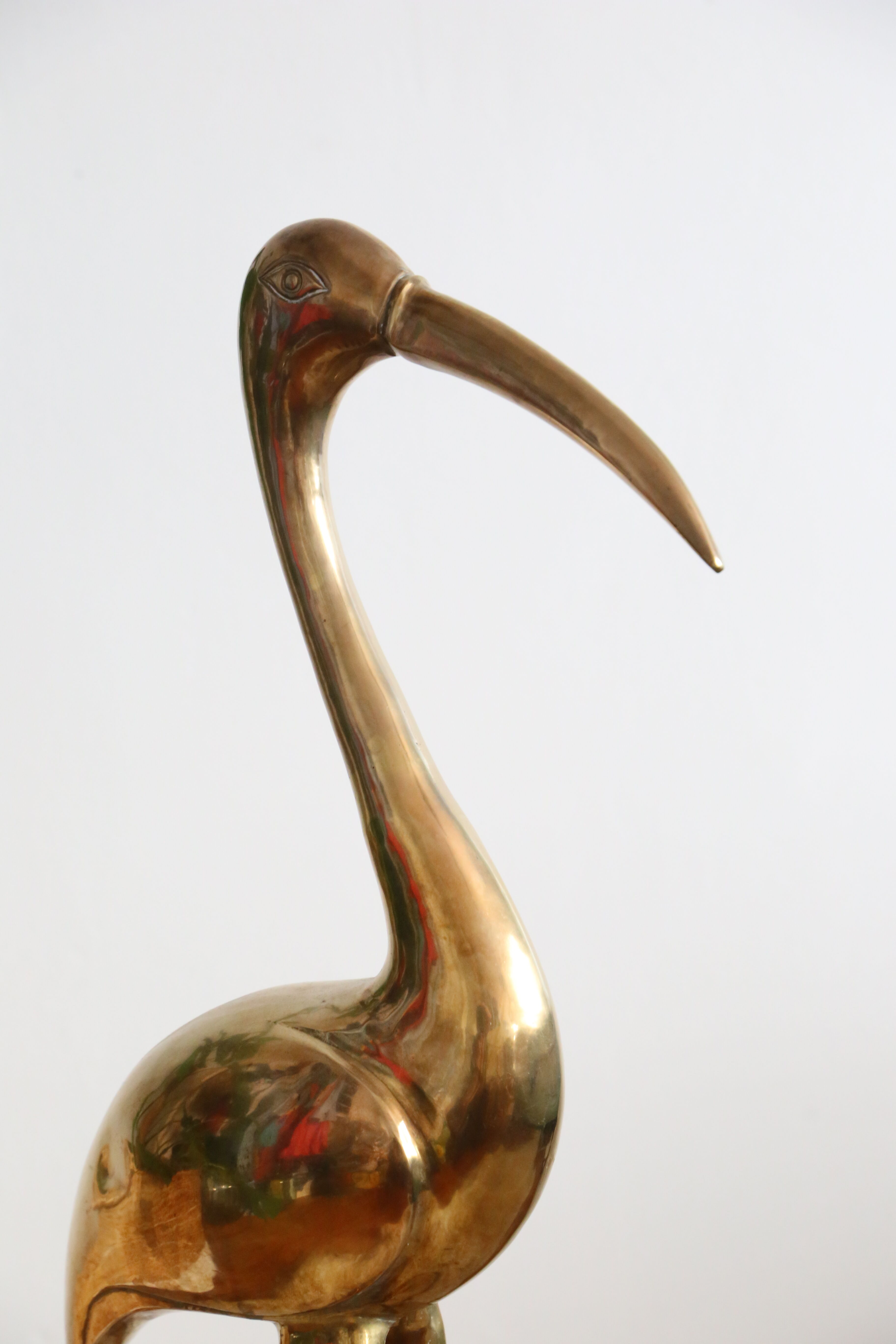 Great brass heron